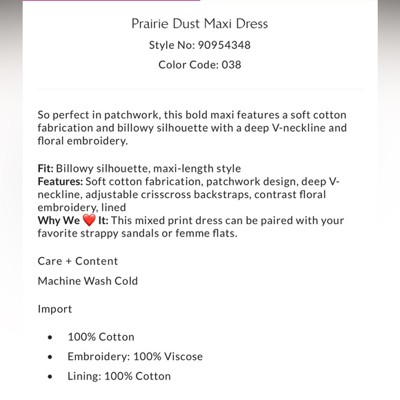 Free People Prairie Dust Embroidered Patchwork Maxi Dress in Fall Combo - Picture 6 of 10